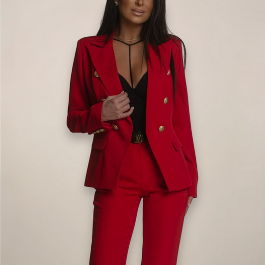 Aureliana | Conjunto de traje de mujer de dos piezas para primavera
