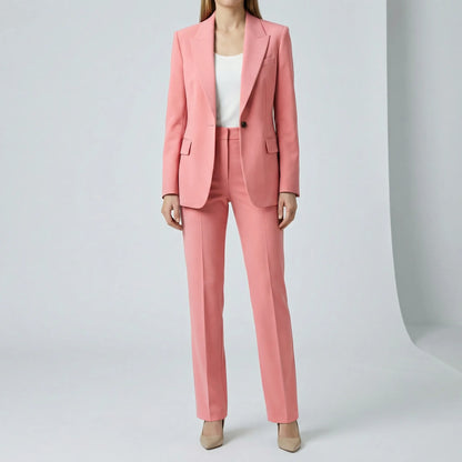 Jacinta | Conjunto para mujer con blazer y pantalón recto