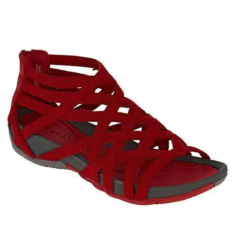 Alicia | Sandalias ortopédicas con tiras cruzadas y diseño abierto