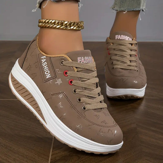 Veloria | Zapatillas para mujer con cordones y diseño cómodo con suela de apoyo