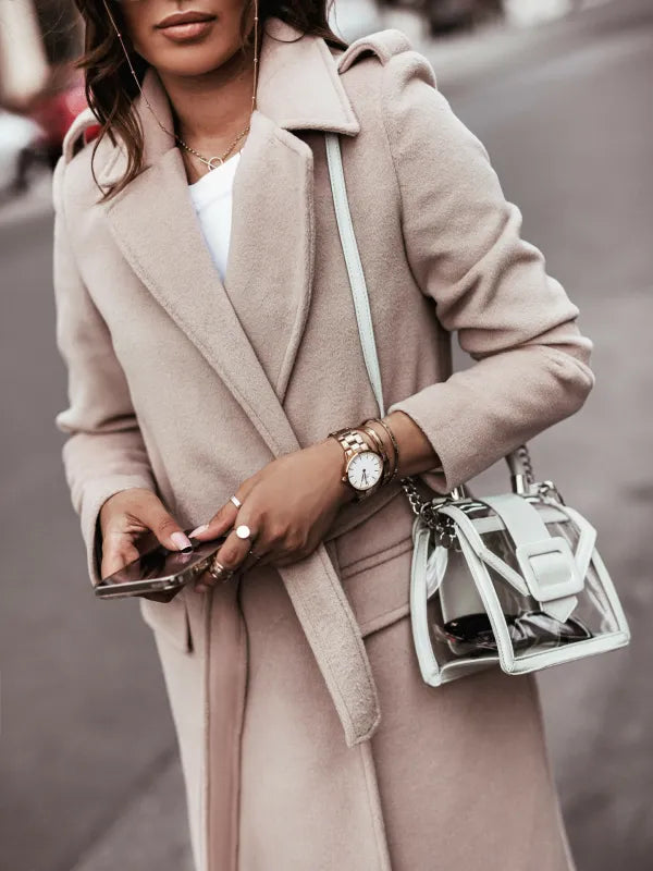 Susana | Abrigo largo de invierno para mujer de estilo urbano