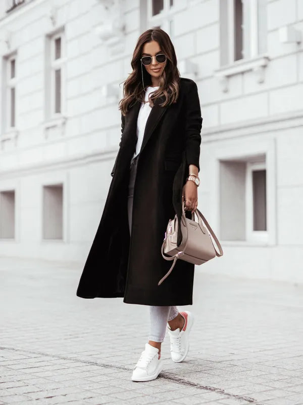 Susana | Abrigo largo de invierno para mujer de estilo urbano