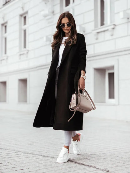 Susana | Abrigo largo de invierno para mujer de estilo urbano