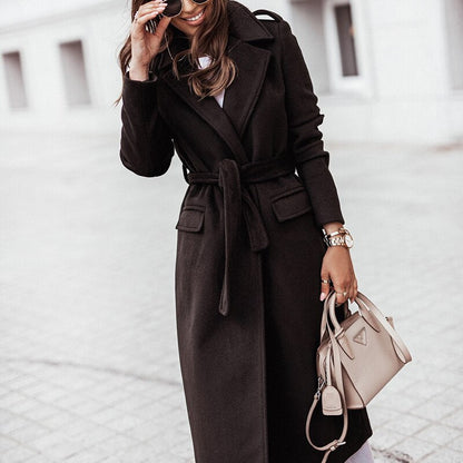 Susana | Abrigo largo de invierno para mujer de estilo urbano