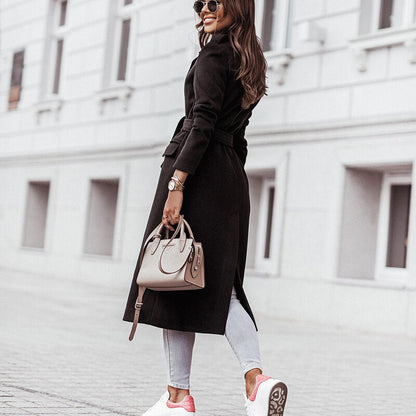 Susana | Abrigo largo de invierno para mujer de estilo urbano