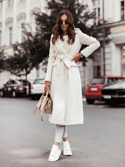 Susana | Abrigo largo de invierno para mujer de estilo urbano