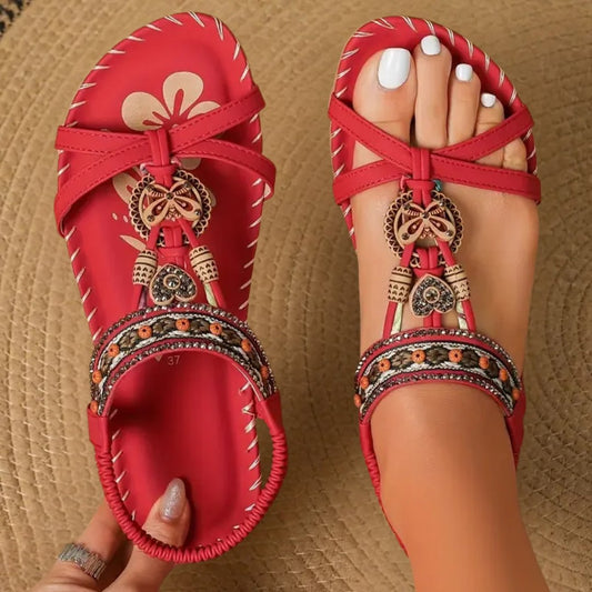 Eduarda | Sandalias ortopédicas para mujer con estilo boho