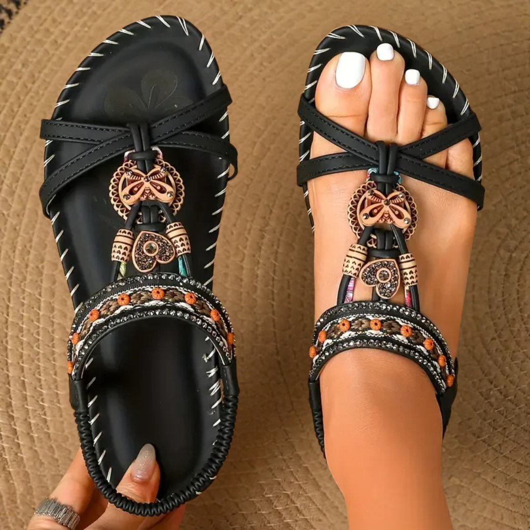 Eduarda | Sandalias ortopédicas para mujer con estilo boho