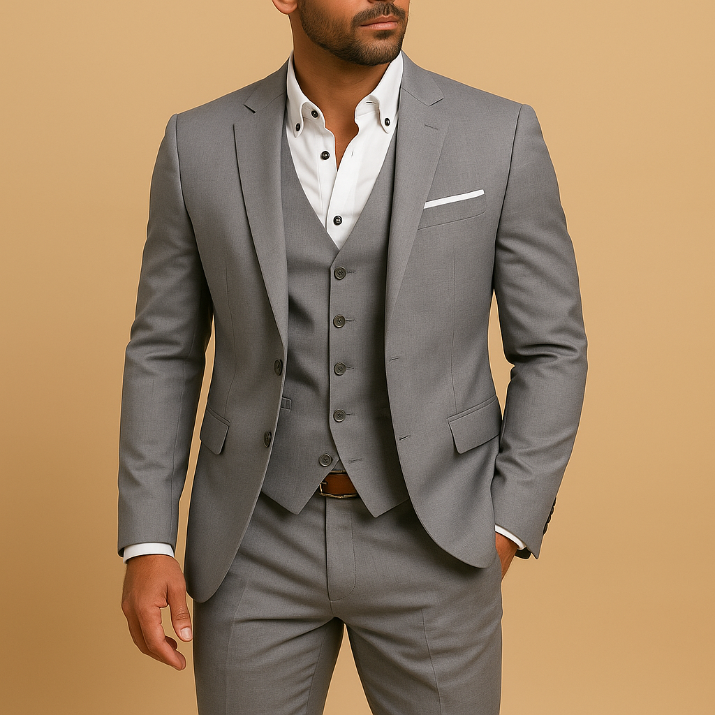 Dante | Dreiteiliger Herrenanzug und gerader Blazer  
