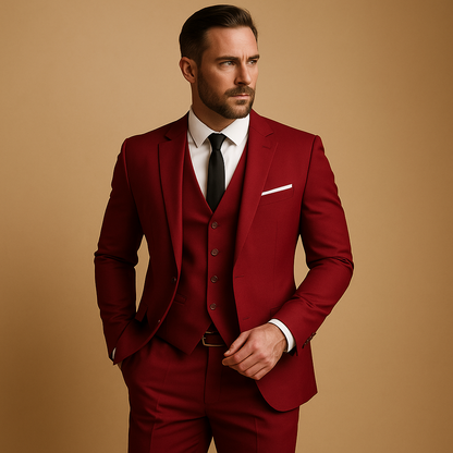 Dante | Dreiteiliger Herrenanzug und gerader Blazer  