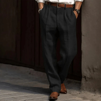 Venancio | Pantalón slim para hombre de corte recto | Elegante