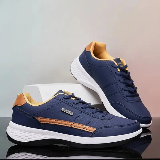 Rovian | Zapatillas para hombre con cordones y suela gruesa