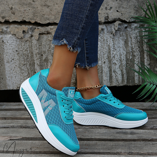Rocío | Zapatillas ortopédicas con malla transpirable y cordones