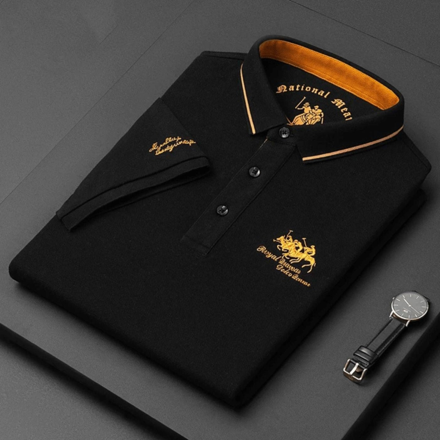 Joaquín | Polo para hombre con tejido transpirable y cuello