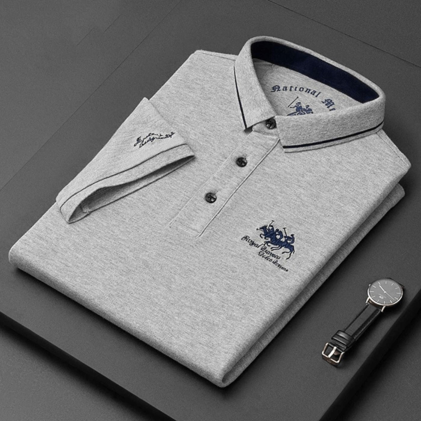 Joaquín | Polo para hombre con tejido transpirable y cuello