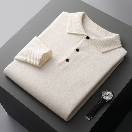Fernando | Polo de punto para hombre con cuello clásico