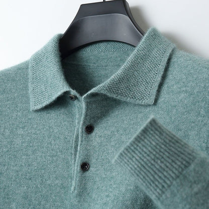 Fernando | Polo de punto para hombre con cuello clásico