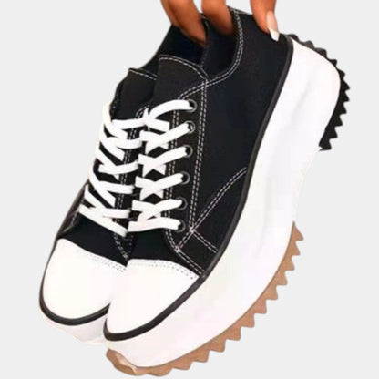 Gudelia | Zapatillas para mujer con puntera redonda y suela gruesa