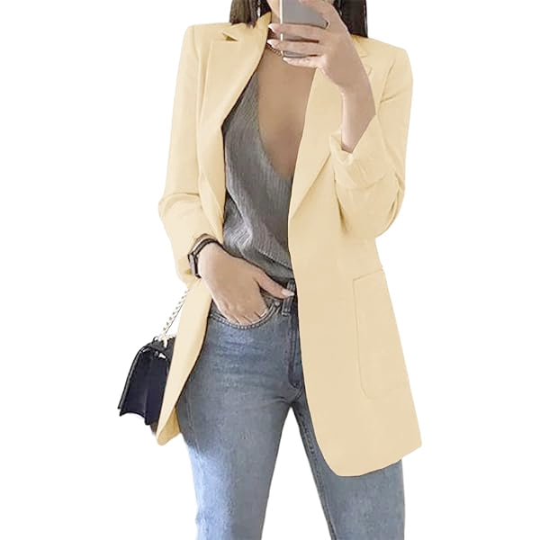Arvella | Blazer oversize de manga larga | Largo