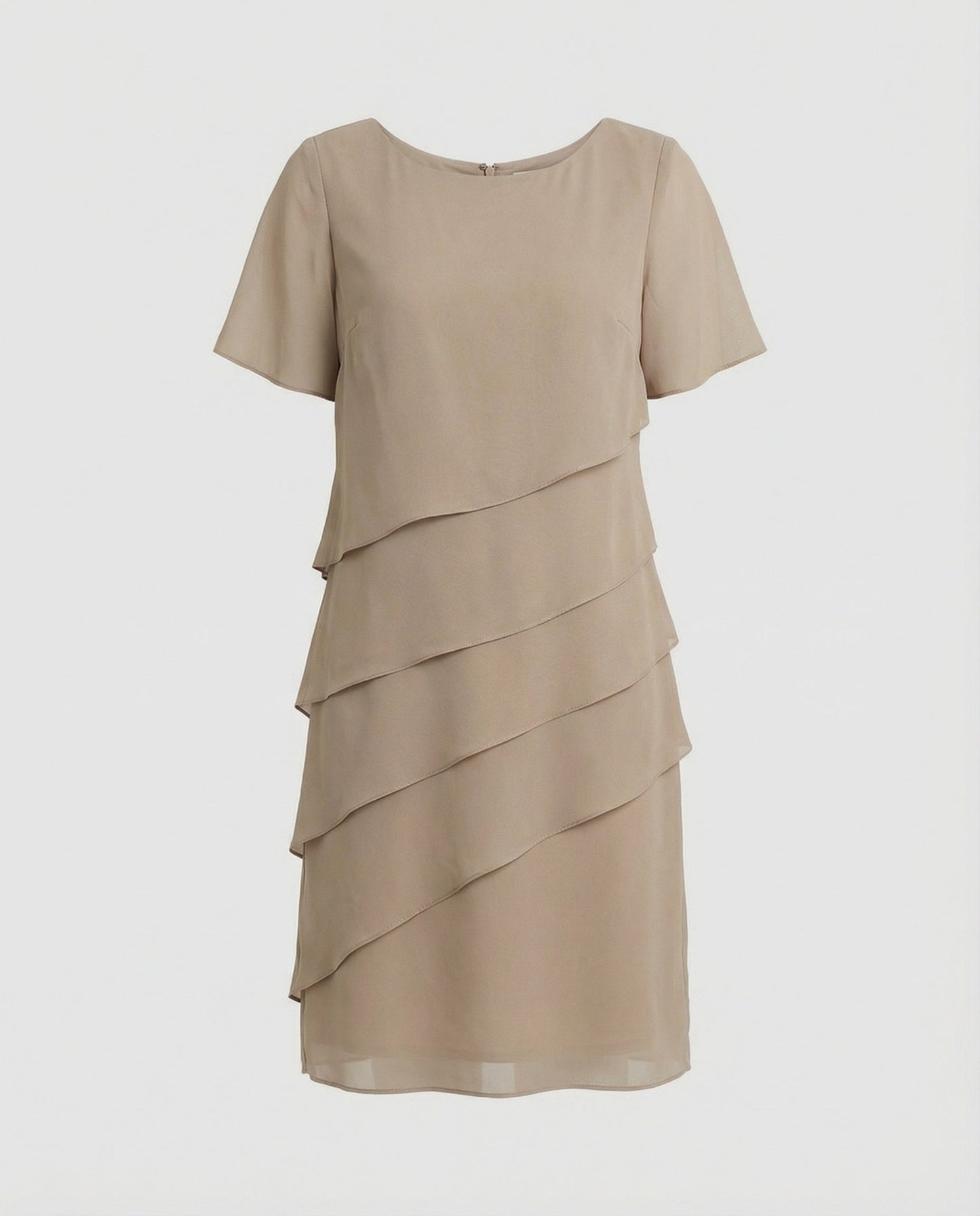 Marta | Vestido elegante para mujer con diseño de capas frontales