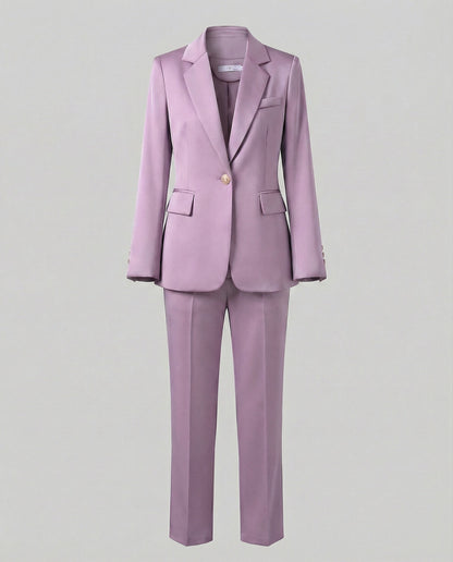 Sara | Conjunto de dos piezas con blazer y pantalón