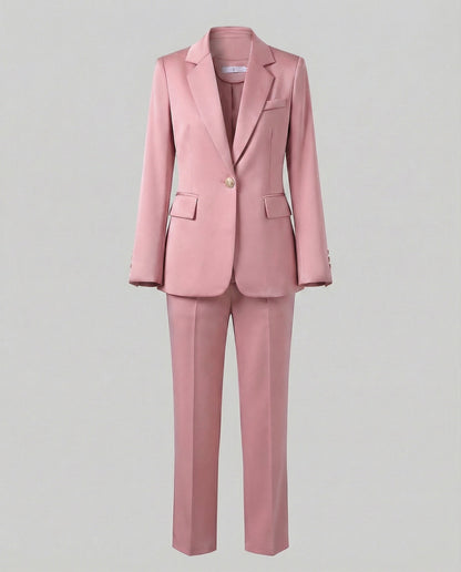 Sara | Conjunto de dos piezas con blazer y pantalón