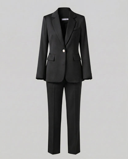 Sara | Conjunto de dos piezas con blazer y pantalón