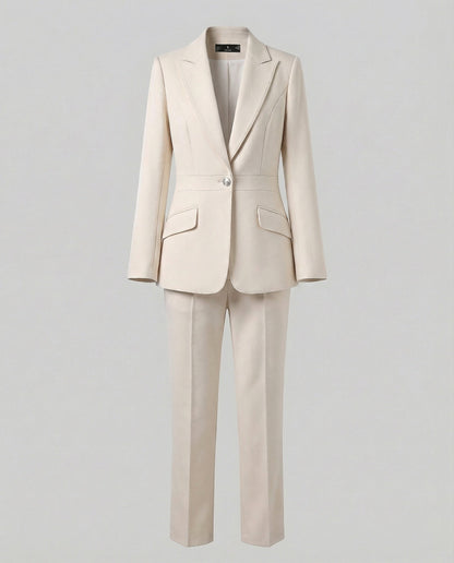Sara | Conjunto de dos piezas con blazer y pantalón