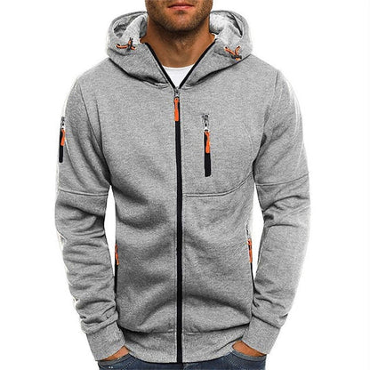 Alberto | Sudadera para hombre con cremallera y bolsillo