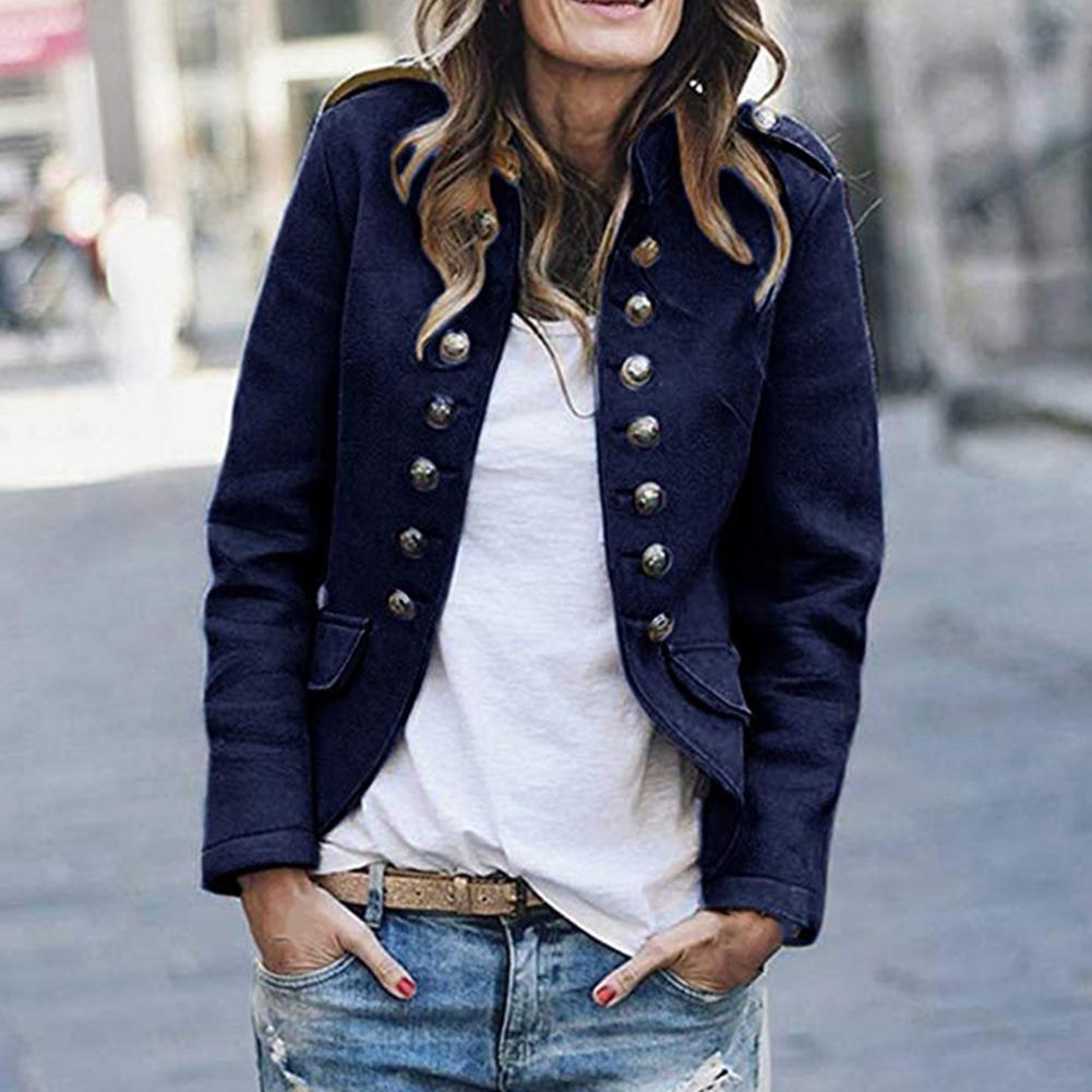Carisela | Blazer estructurado para mujer de estilo militar | Elegante