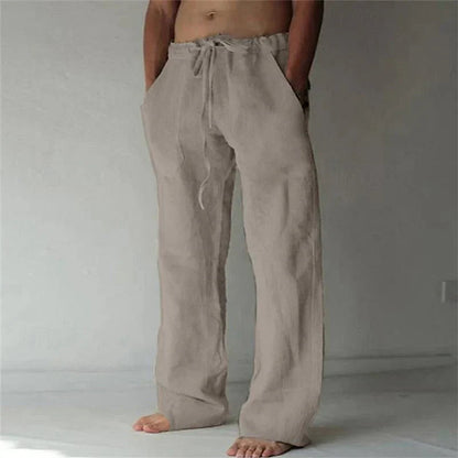 Marcos | Pantalón de hombre de corte amplio con cintura elástica | Cómodo