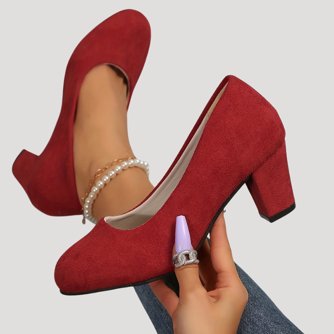Magdalena | Women's block heels with rounded toe