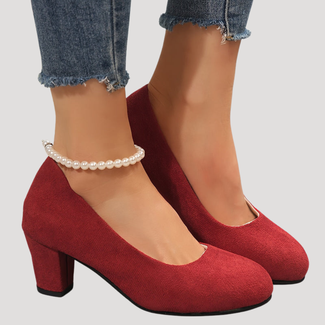 Magdalena | Women's block heels with rounded toe