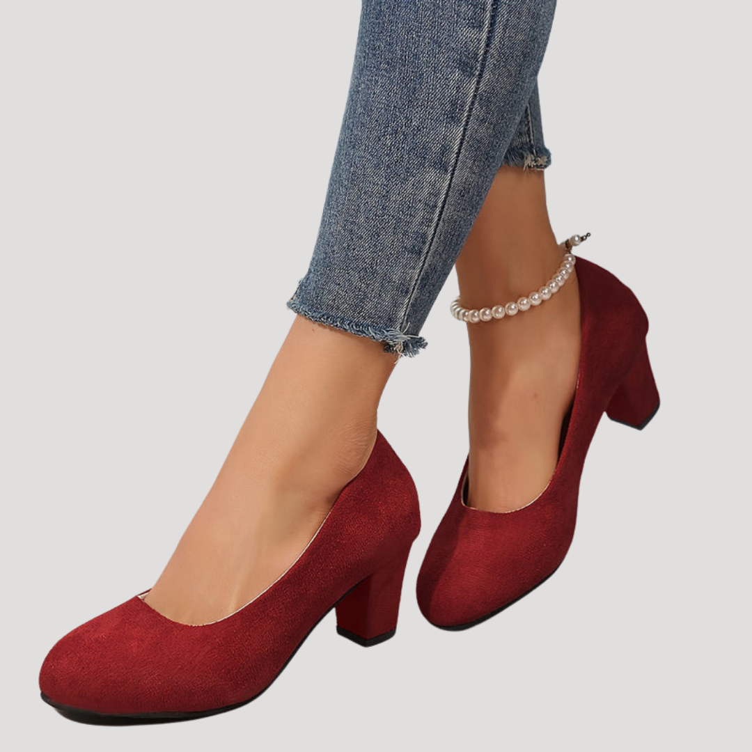 Magdalena | Women's block heels with rounded toe