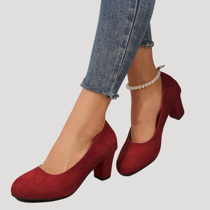 Magdalena | Women's block heels with rounded toe