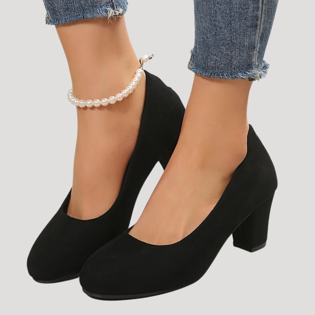 Magdalena | Women's block heels with rounded toe