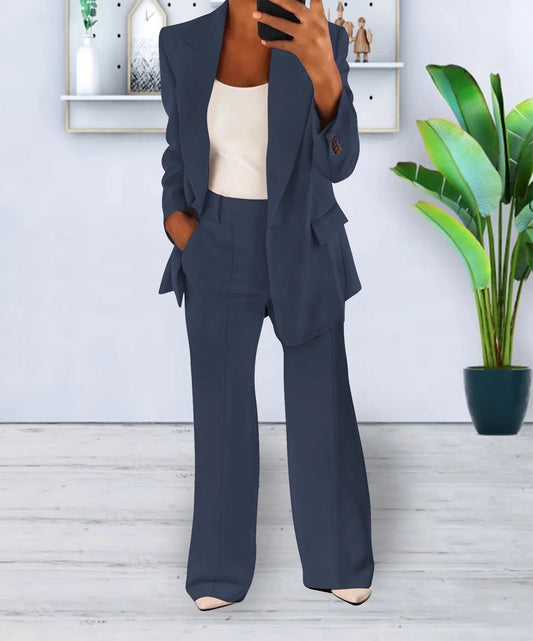 Carmen | Conjunto para mujer de dos piezas con blazer y pantalón